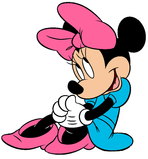 500x536 Clipart Graphic Minnie Mouse