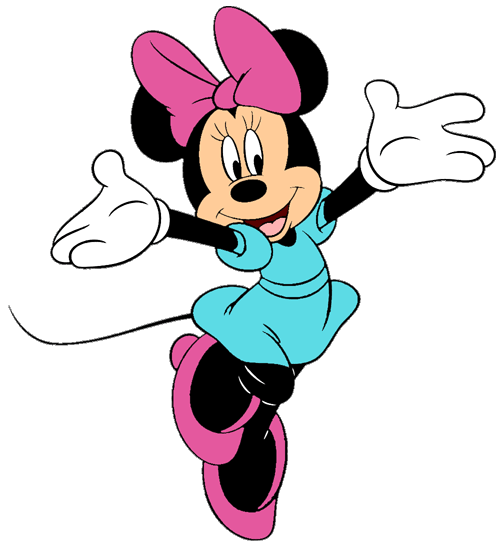 500x545 Free Minnie Mouse Clipart