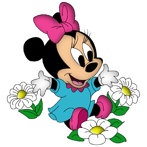 500x500 Baby Minnie Mouse With Pink