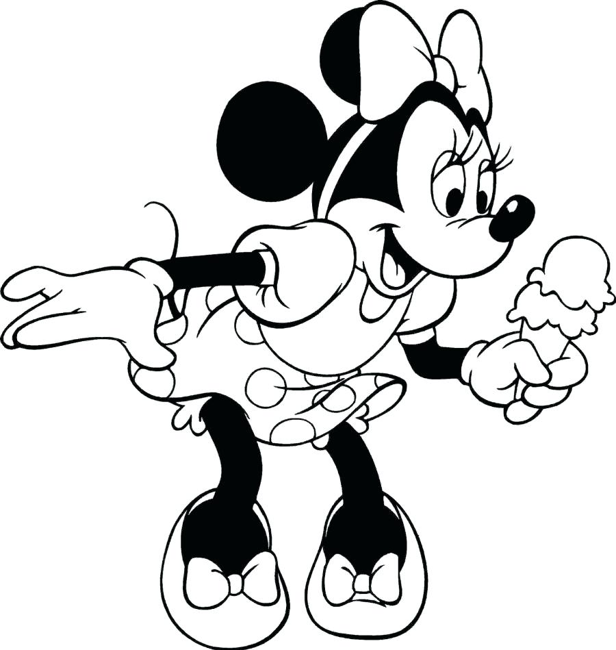 900x949 Coloring Pages Breathtaking Coloring Page Minnie Mouse. Coloring