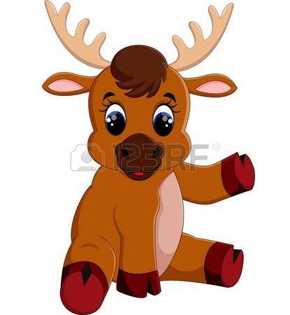 415x450 Moose Clipart Baby Moose