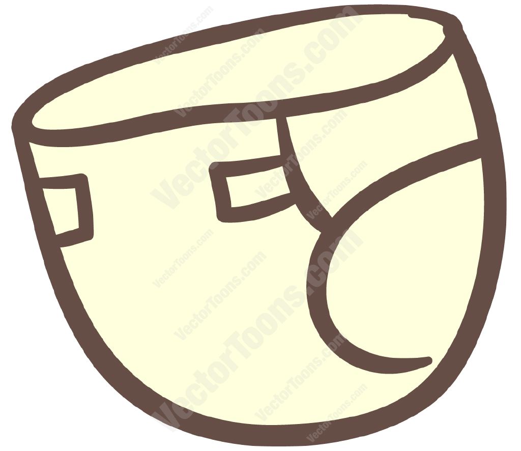 1024x886 Baby Diaper Cartoon Clipart
