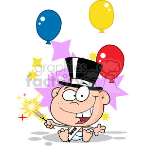 Baby New Year Clipart