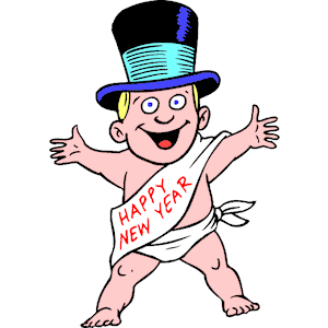 300x300 Baby New Year Clipart, Cliparts Of Baby New Year Free Download