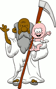 221x353 Free Father Time Clip Art