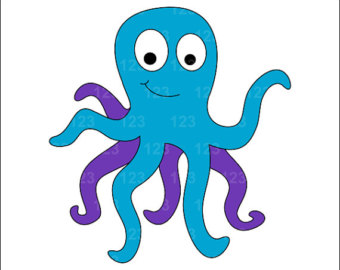340x270 Free Octopus Clipart