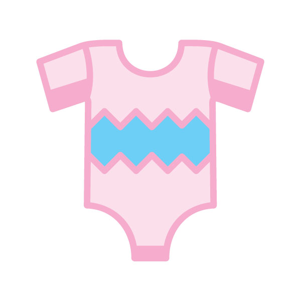 Baby Onesie Clipart | Free download on ClipArtMag