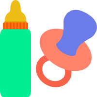 200x200 Baby Pacifier Clipart Clipartmonk