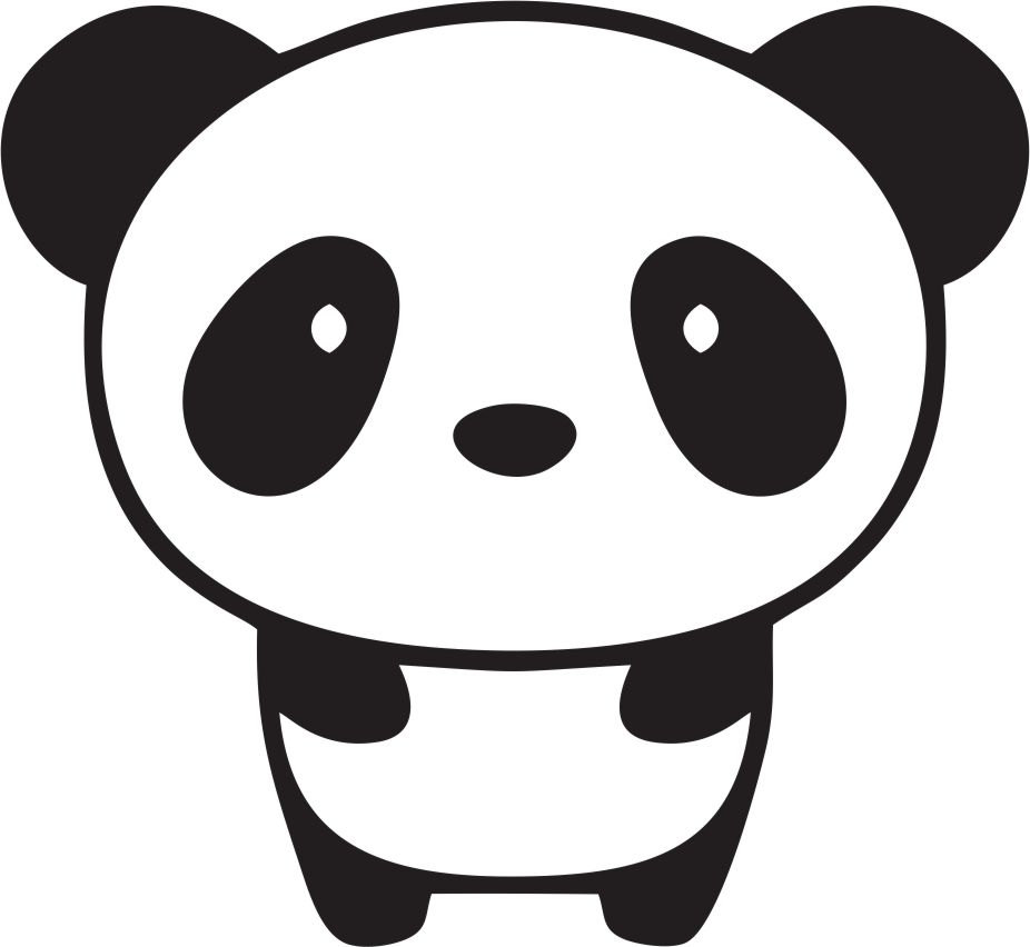 926x852 Cute Baby Panda Saying Hi Clipart