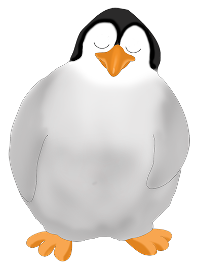 389x531 Funny Penguin Clip Art