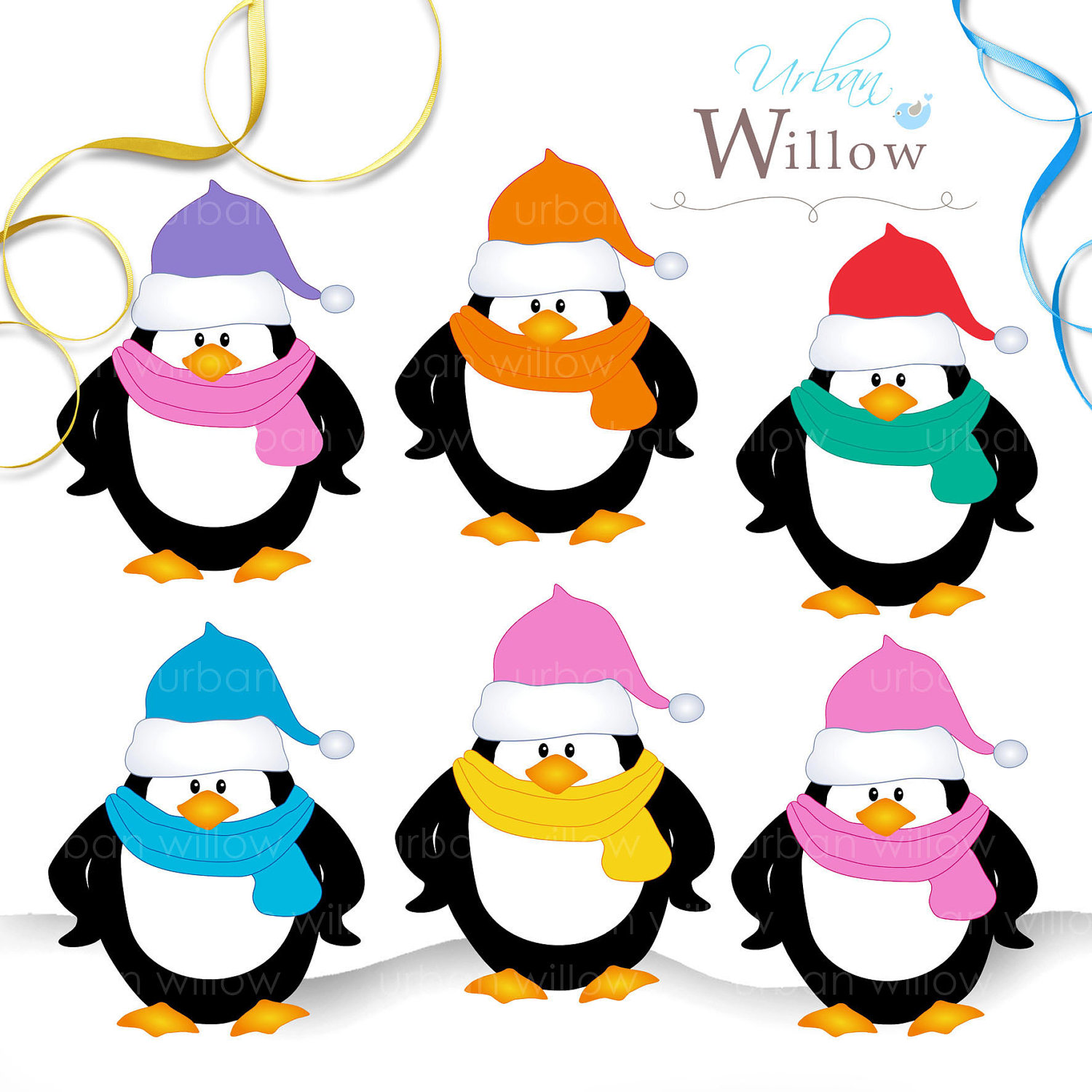 1500x1500 Penguin Clipart Cute