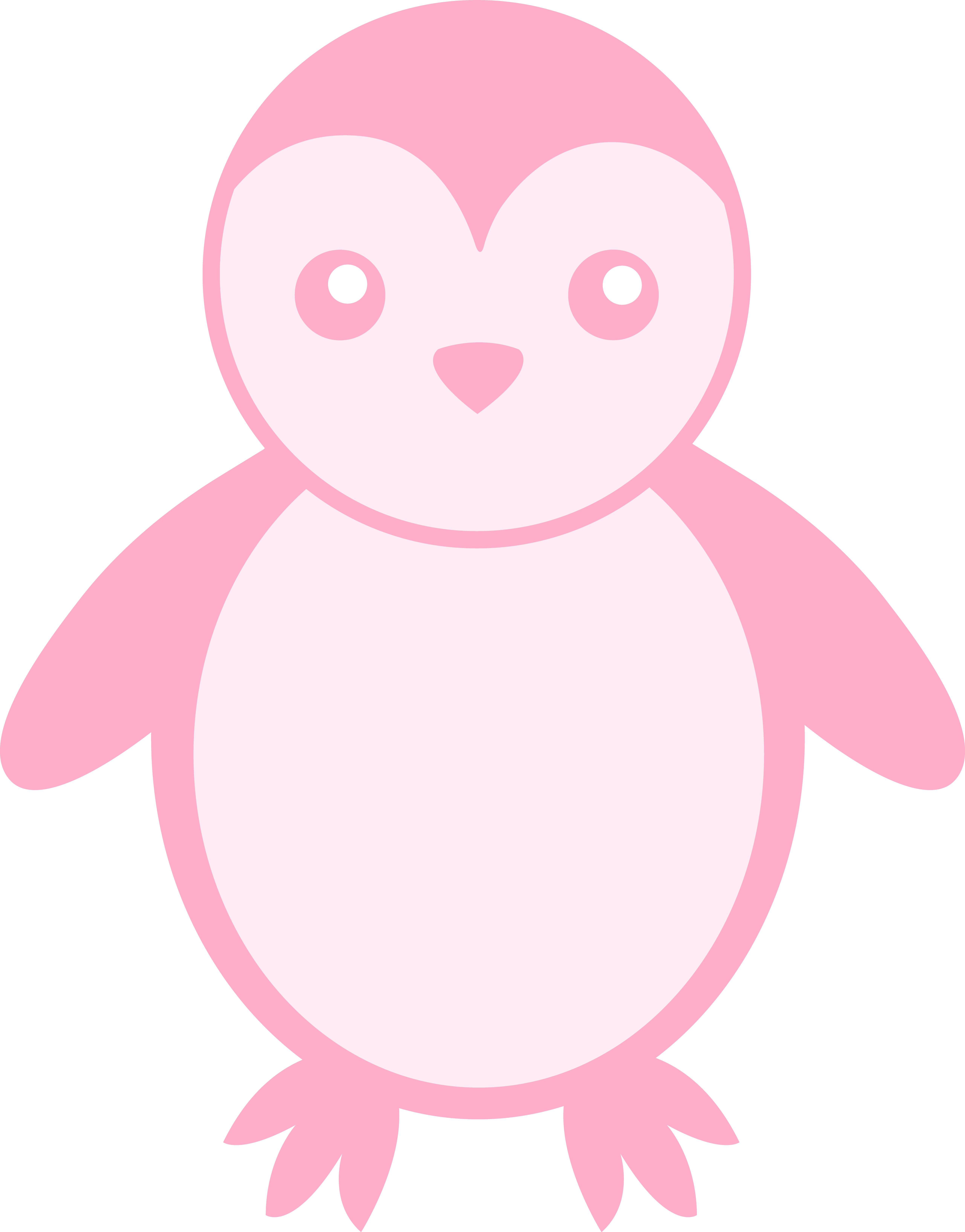 5123x6542 Pink Baby Penguin