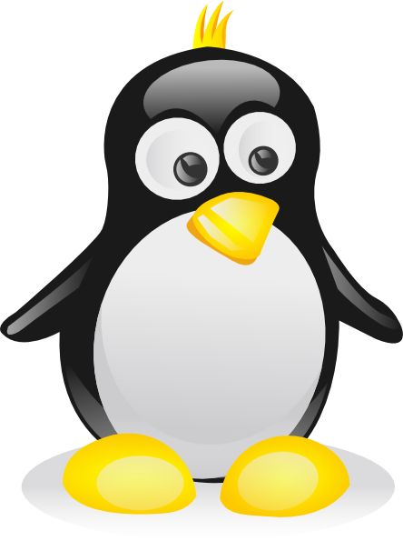 444x595 Brds Clipart Penguin