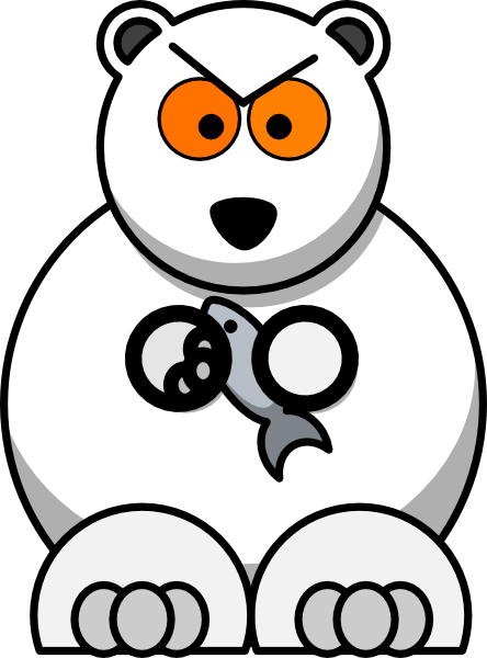 444x600 Best Angry Bear Clipart