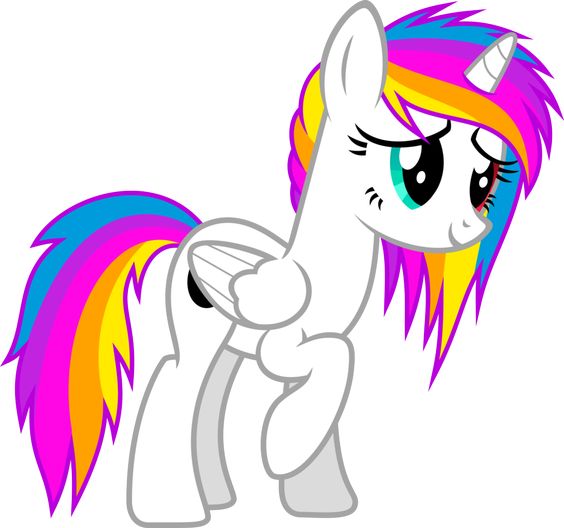 564x528 My Little Pony Baby Princess Rainbow Dash Picture