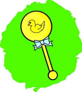 266x300 Baby Rattle Clipart Image