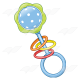 160x160 Abeka Clip Art Baby And Green, With Orange, Yellow