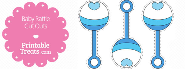 610x229 Printable Blue Baby Rattle Cut Outs Printable