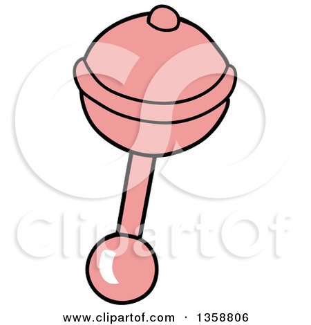 450x470 Royalty Free (Rf) Baby Rattle Clipart, Illustrations, Vector