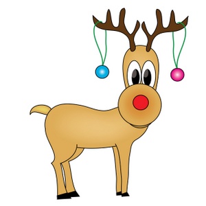 300x300 Reindeer Clip Art