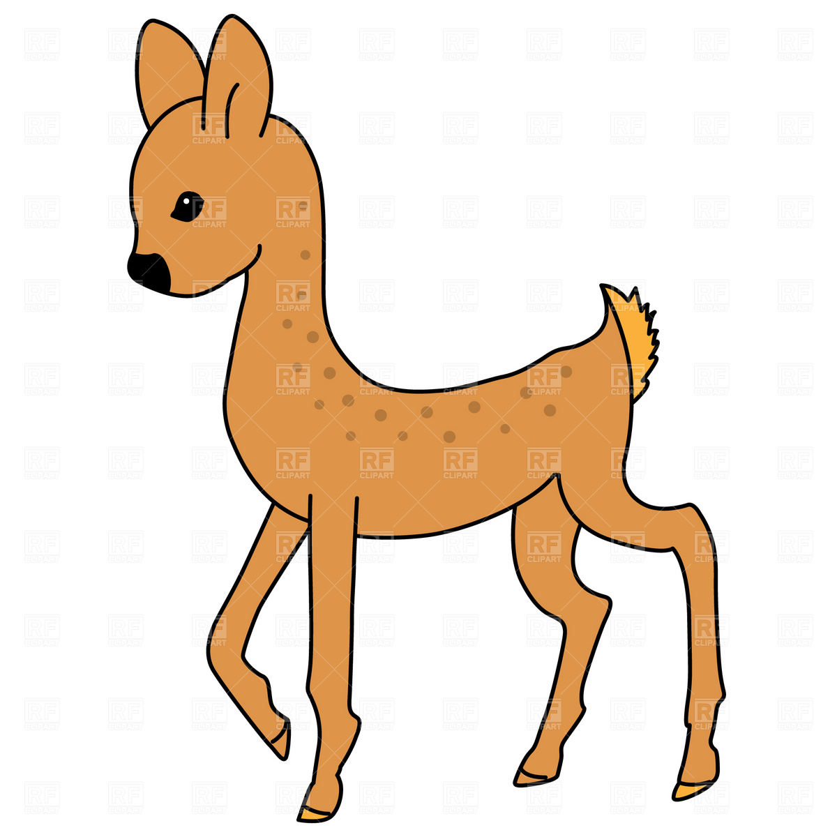 1200x1200 Baby Deer Clipart