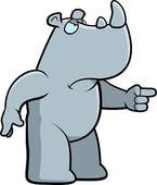 145x170 Rhino Clip Art