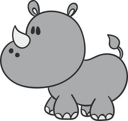 Baby Rhino Clipart | Free download on ClipArtMag