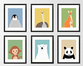 340x270 Monkey Nursery Decor Etsy