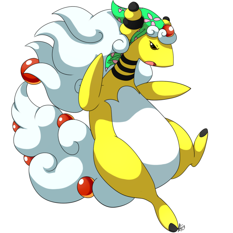 800x800 Megaampharos, My Dragon Sheep Baby. By Togekisser