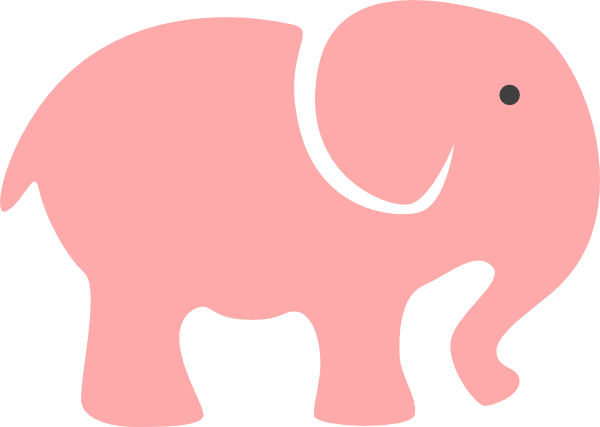 600x427 Elephant Clipart Baby Shower