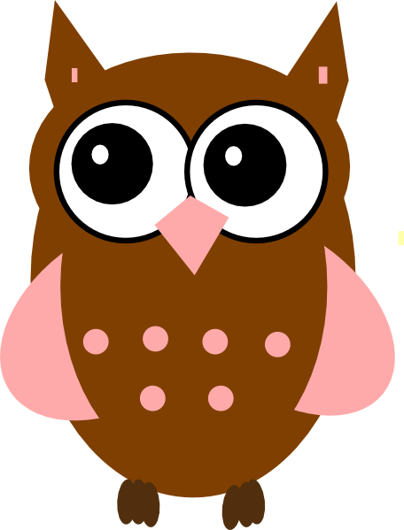 456x599 Pink Owl Clip Art Owls Printables Owl Clip Art