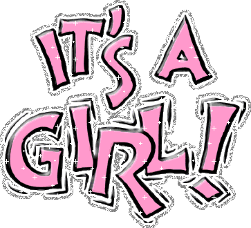 363x330 It's A Girl Clipart Graphics
