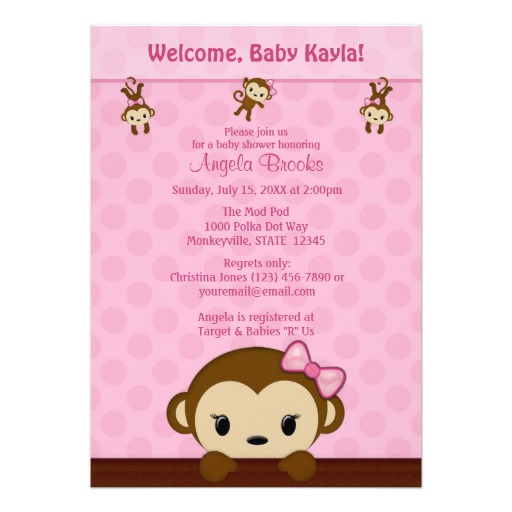 512x512 Personalized Crib Baby Shower Invitations