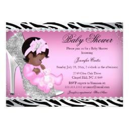256x256 Zebra Baby Shower Invitations Babyshowerinvitations4u