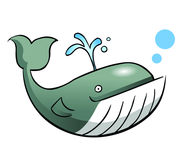 619x504 Mom And Baby Whale Clipart 8