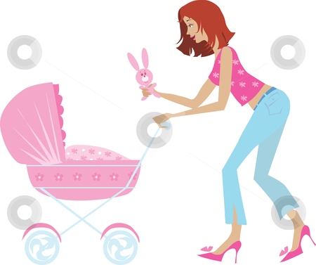 450x377 Mother And Baby Clipart Babysitter