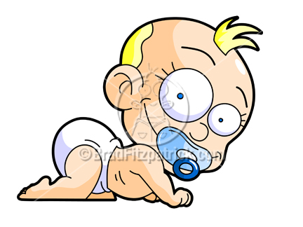 432x324 Newborn Baby Animated Clip Art