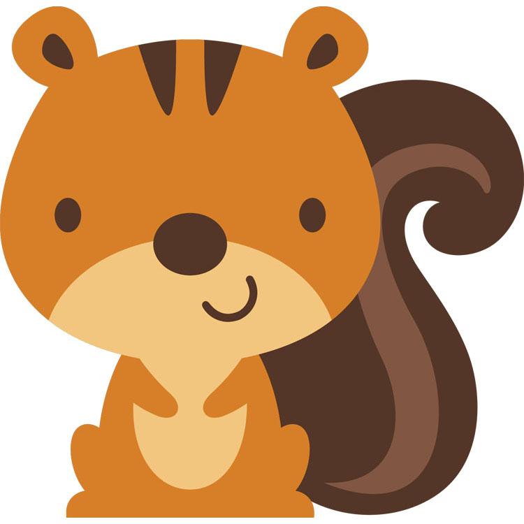 750x750 Squirrel Clipart Baby Squirrel