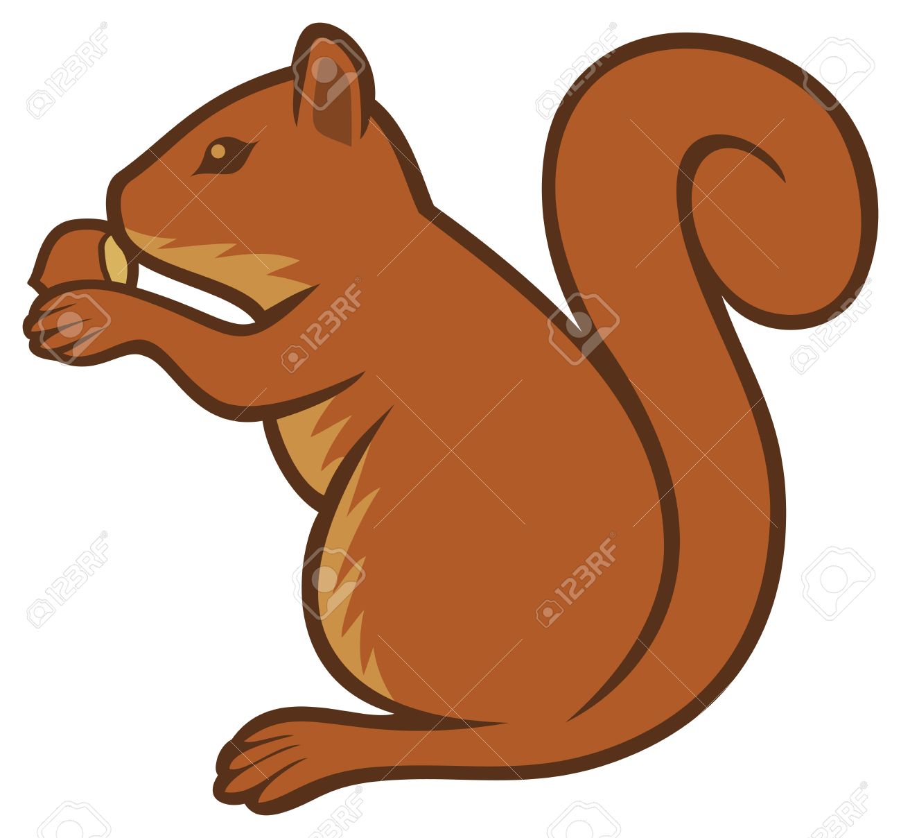 1300x1208 Top 87 Squirrel Clip Art