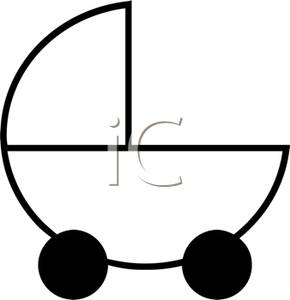 290x300 Black And White Stroller