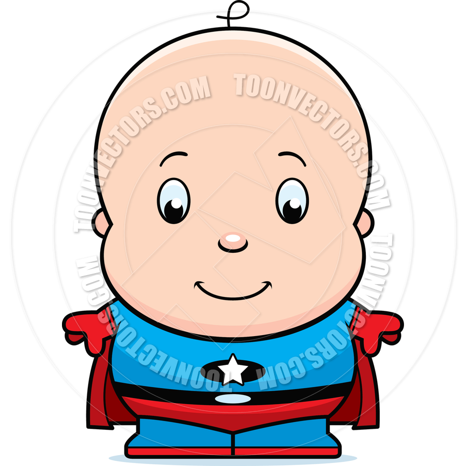 940x940 Cartoon Baby Superhero By Cory Thoman Toon Vectors Eps