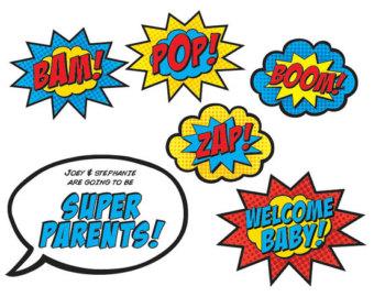 340x270 Superhero Baby Clipart