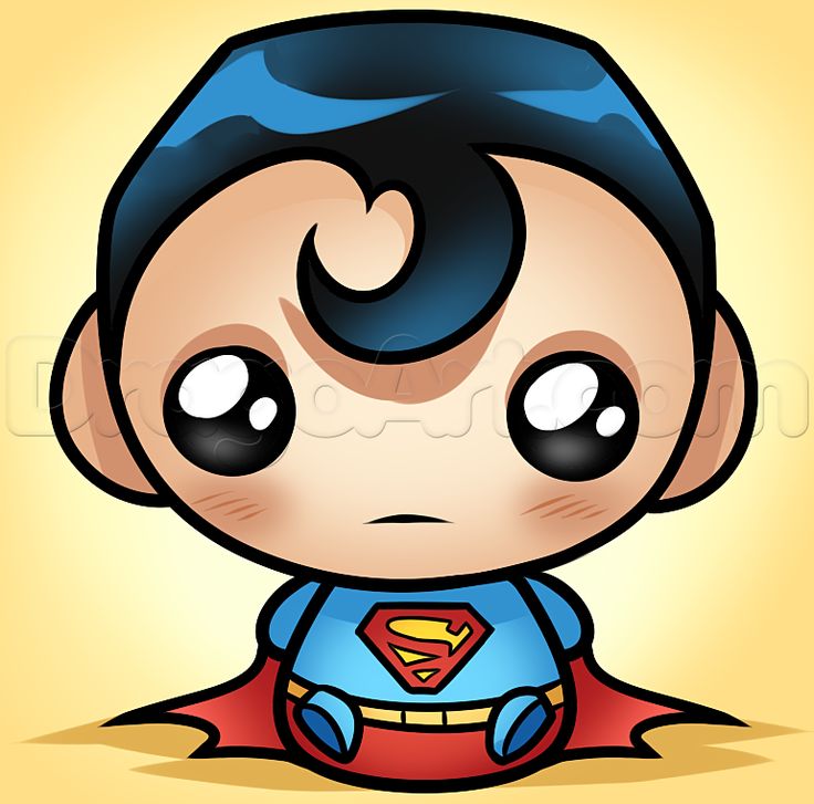 736x727 Superman Clipart Drawn