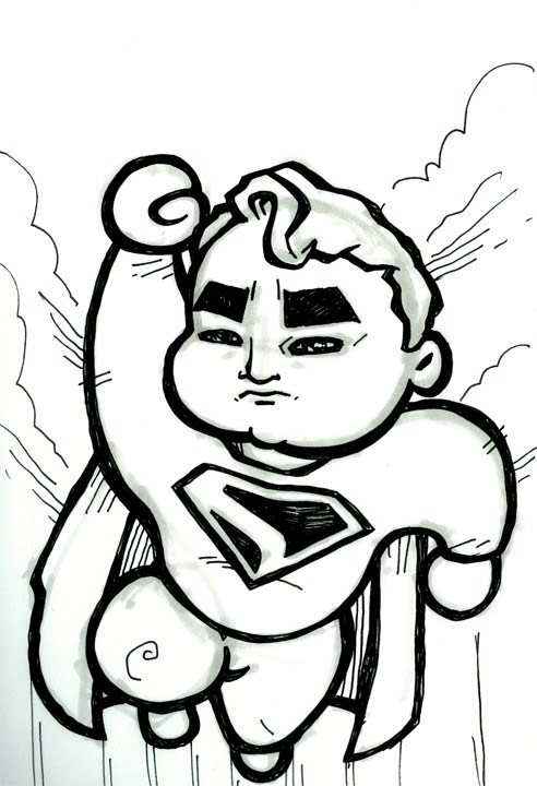 492x720 Inkcells Super Fat Head, Baby.