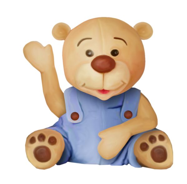 600x590 Teddy Clipart Kids Toy