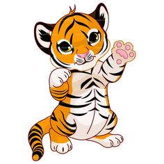 236x236 White Tiger Clipart Baby Tiger
