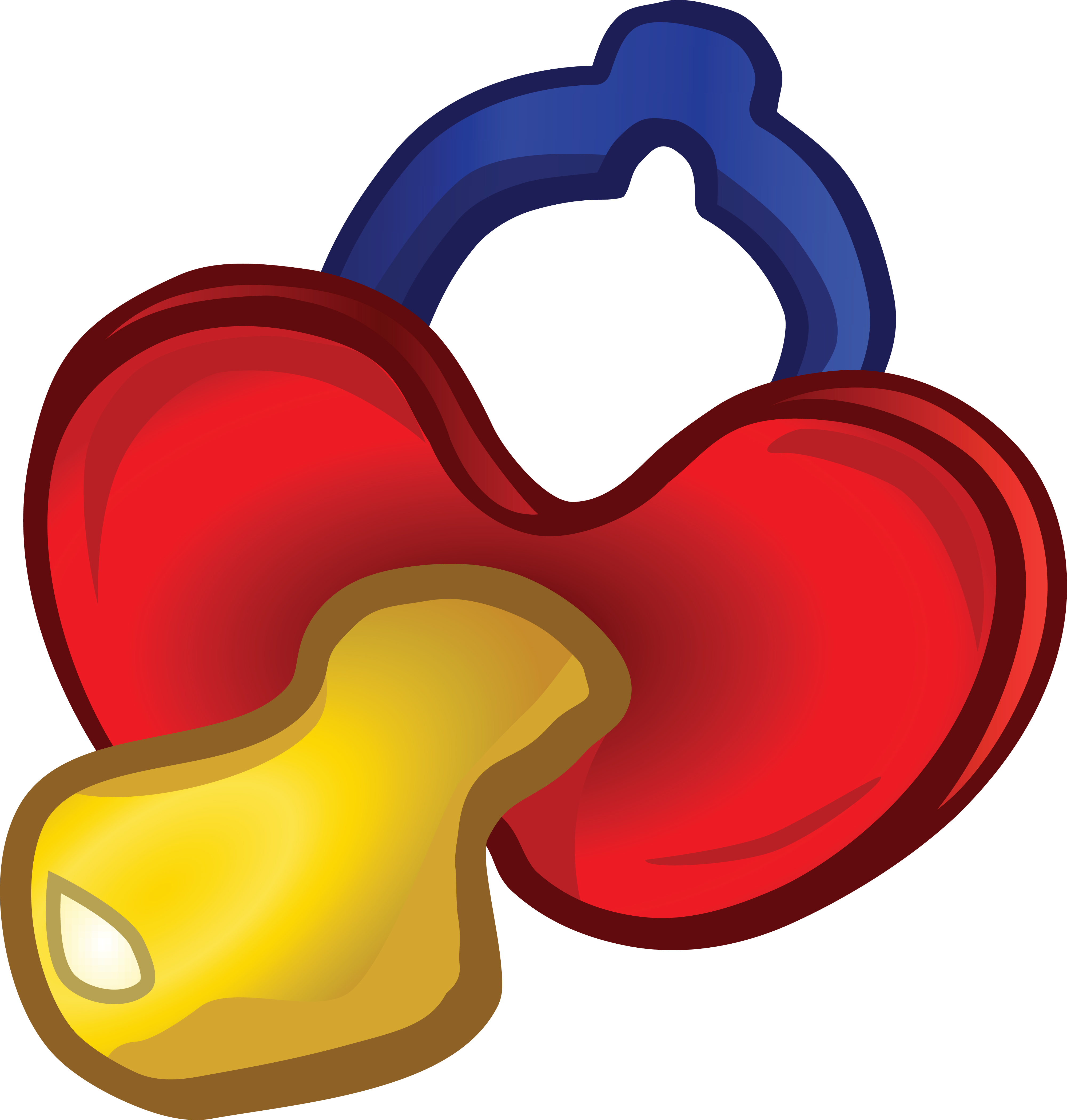 4000x4198 Clipart Of A Baby Pacifier