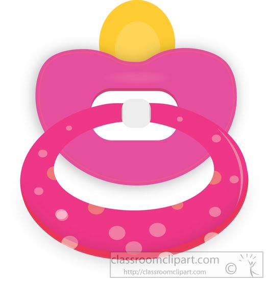 Baby With Pacifier Clipart | Free download on ClipArtMag