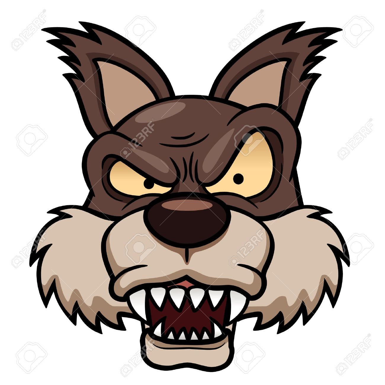 1300x1300 9,681 Wolf Cartoon Stock Vector Illustration And Royalty Free Wolf