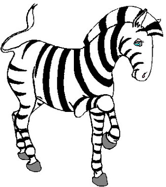 337x381 Zebra Clipart Animals Clip Art 2